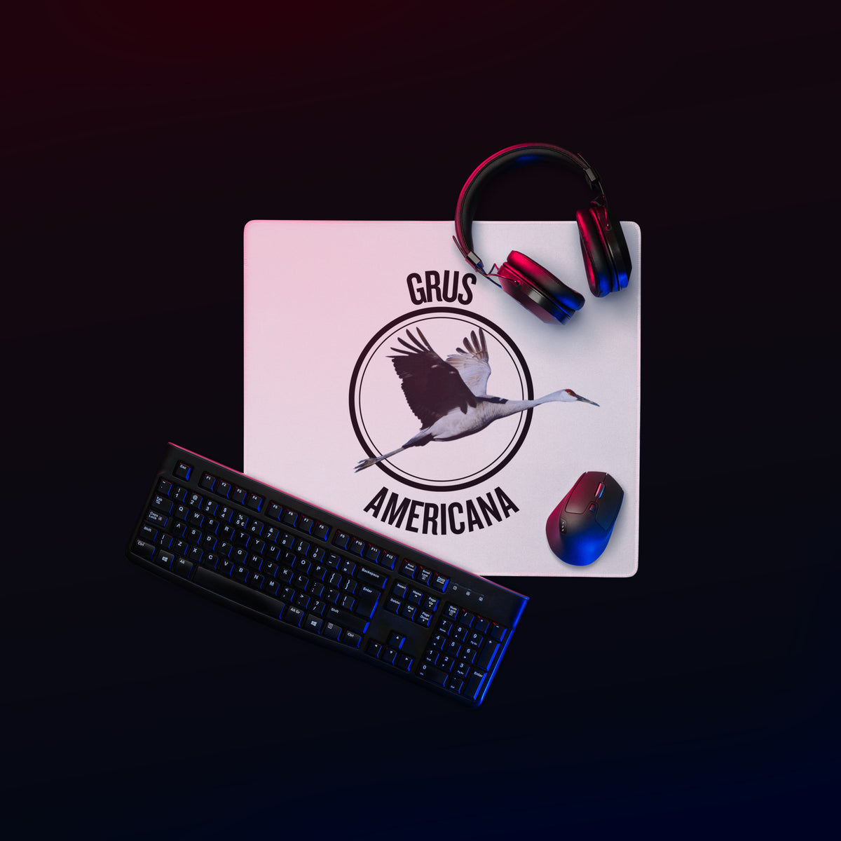 Gaming mouse pad
