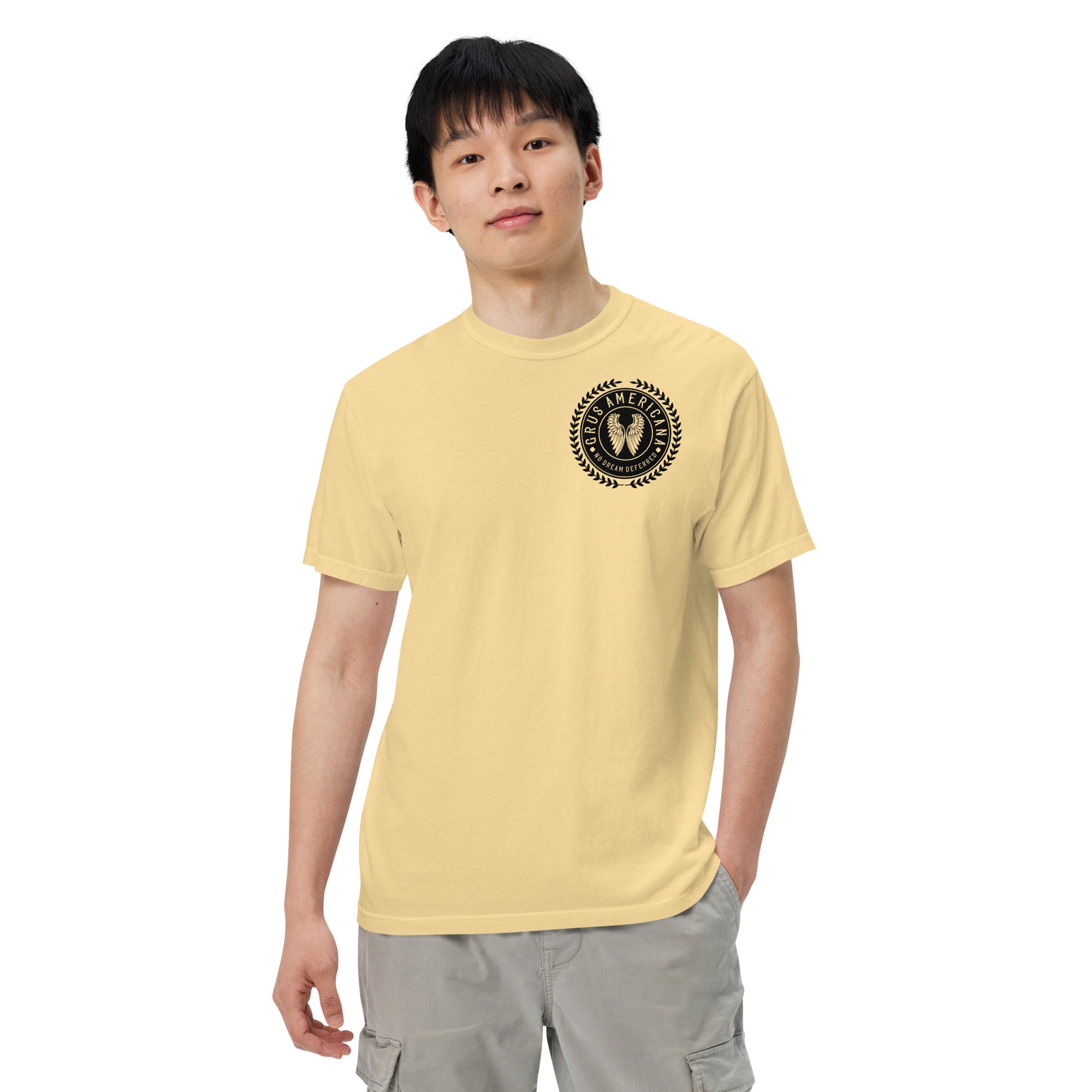 Men’s garment-dyed heavyweight t-shirt