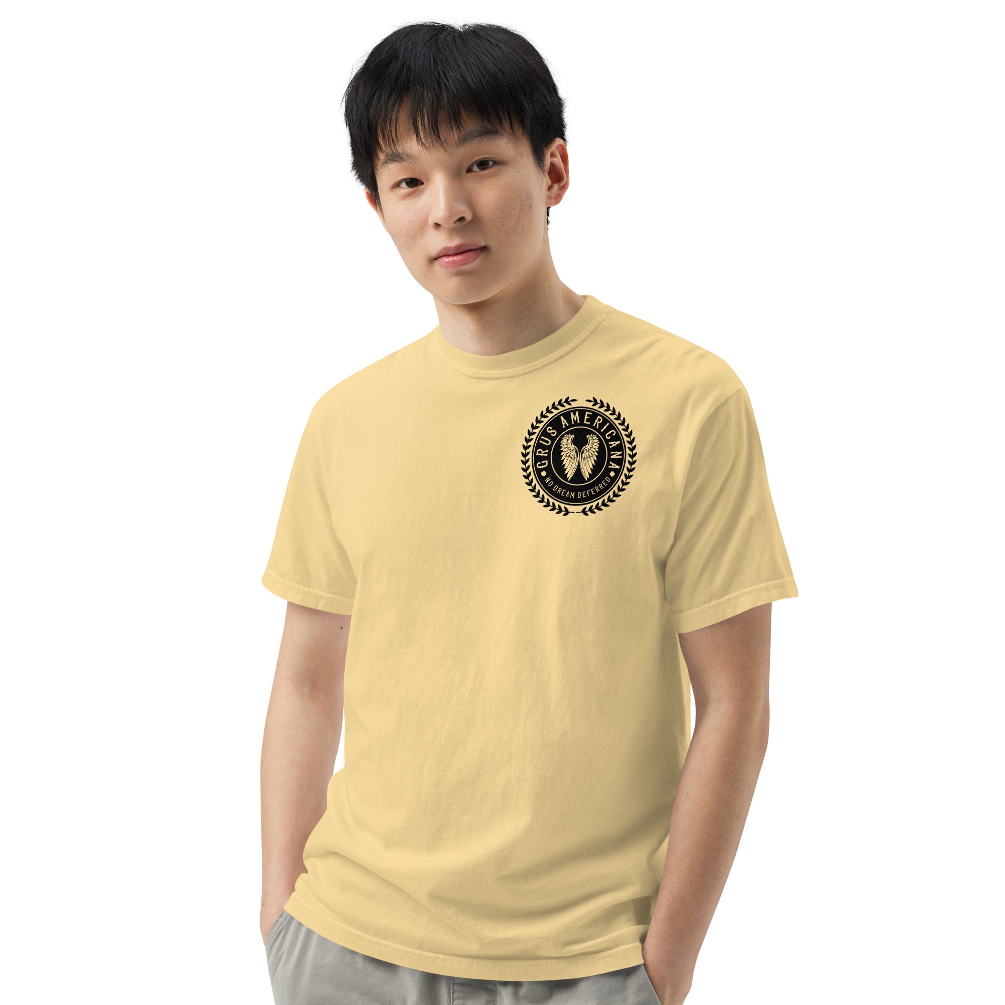 Men’s garment-dyed heavyweight t-shirt