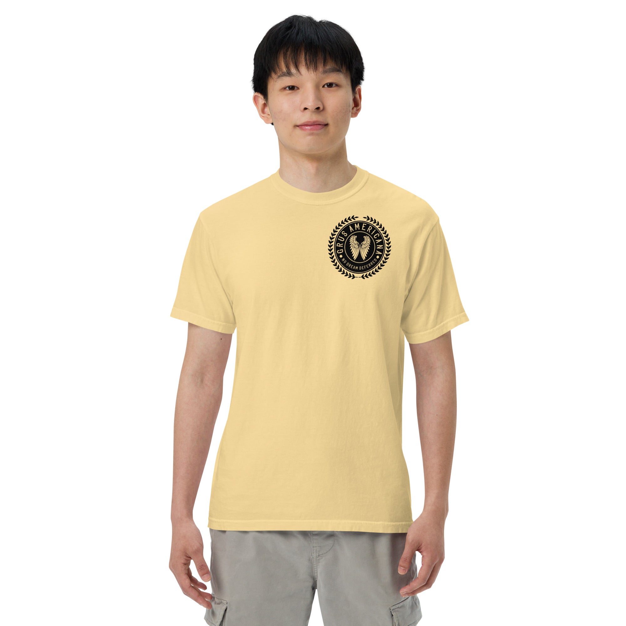 Men’s garment-dyed heavyweight t-shirt