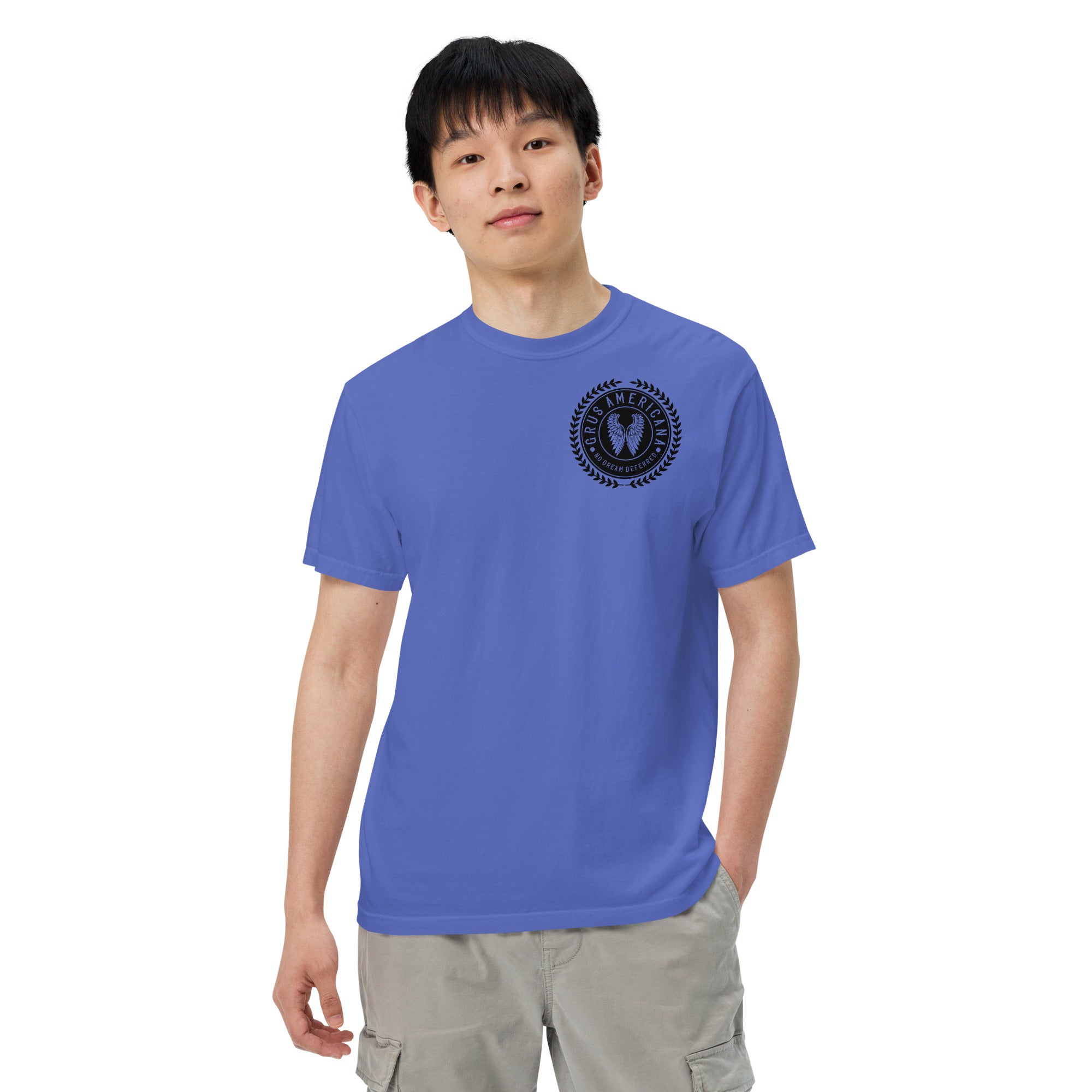 Men’s garment-dyed heavyweight t-shirt