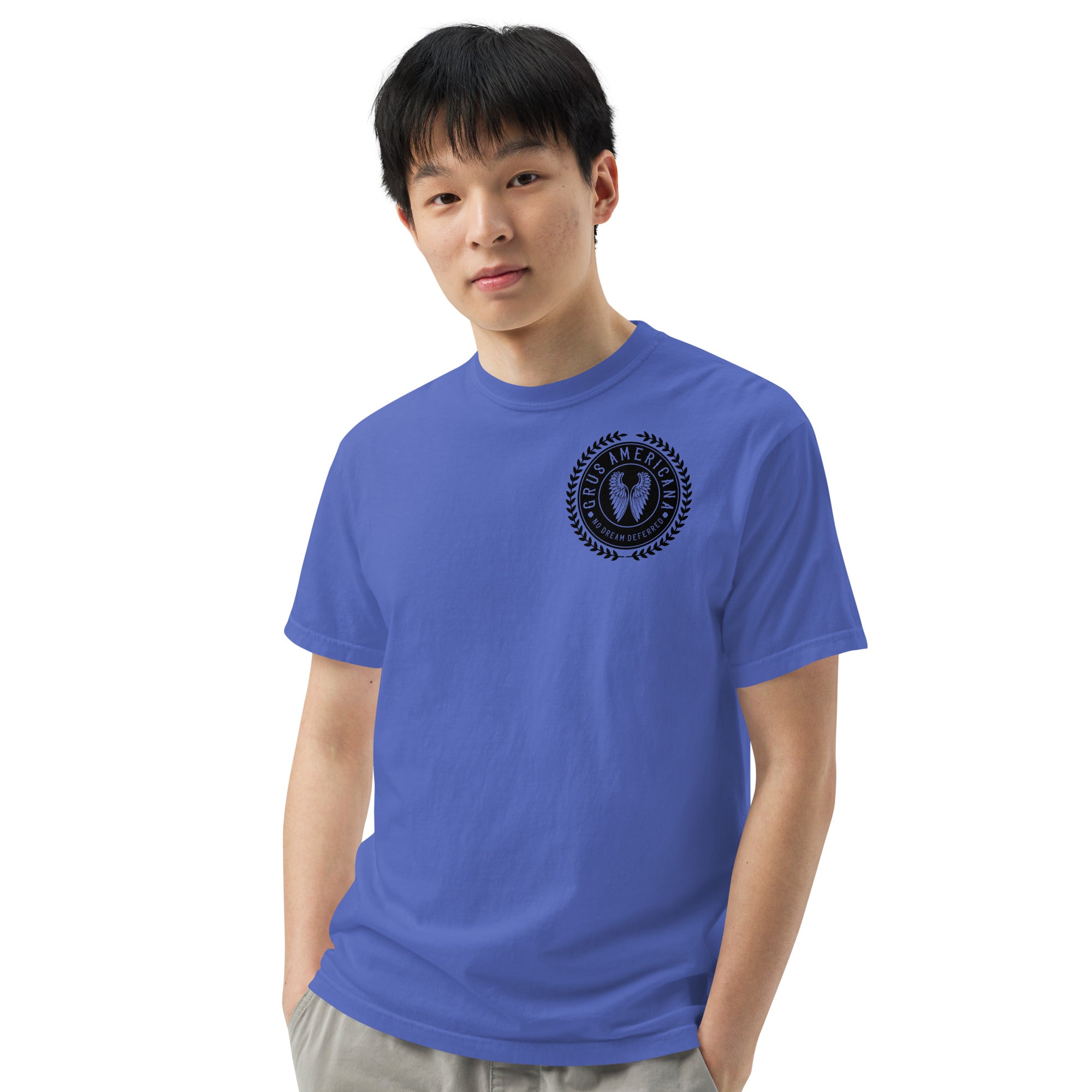Men’s garment-dyed heavyweight t-shirt