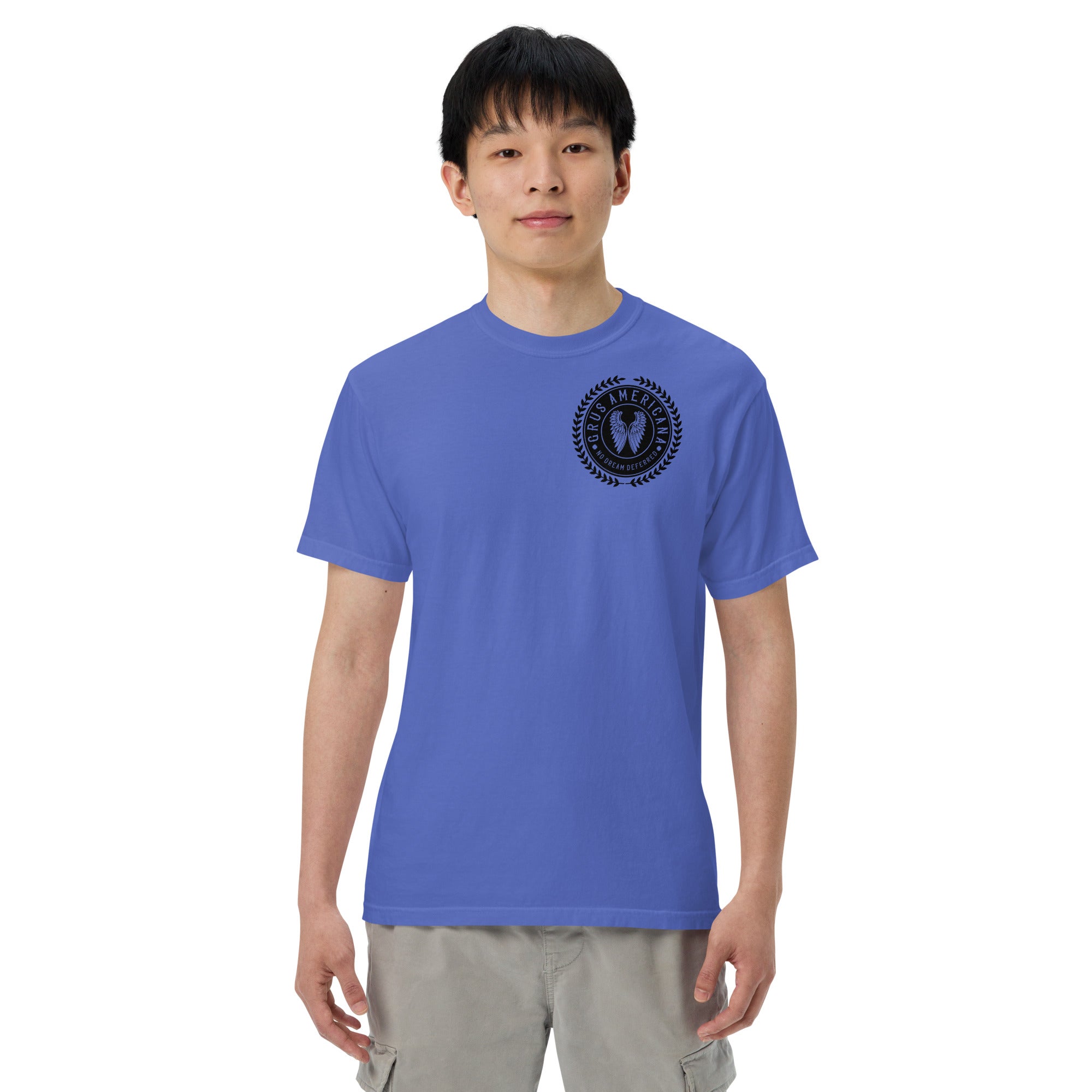 Men’s garment-dyed heavyweight t-shirt
