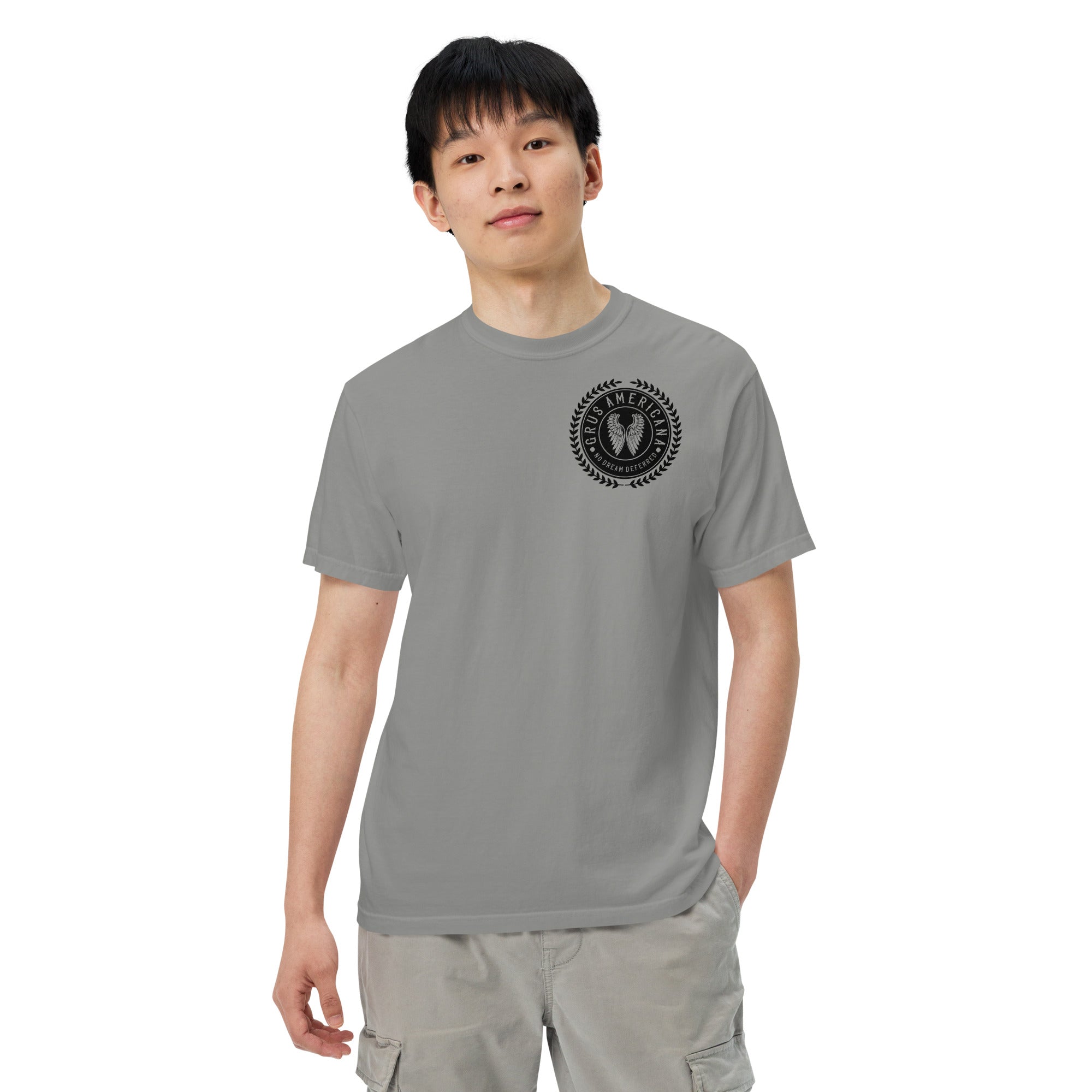 Men’s garment-dyed heavyweight t-shirt