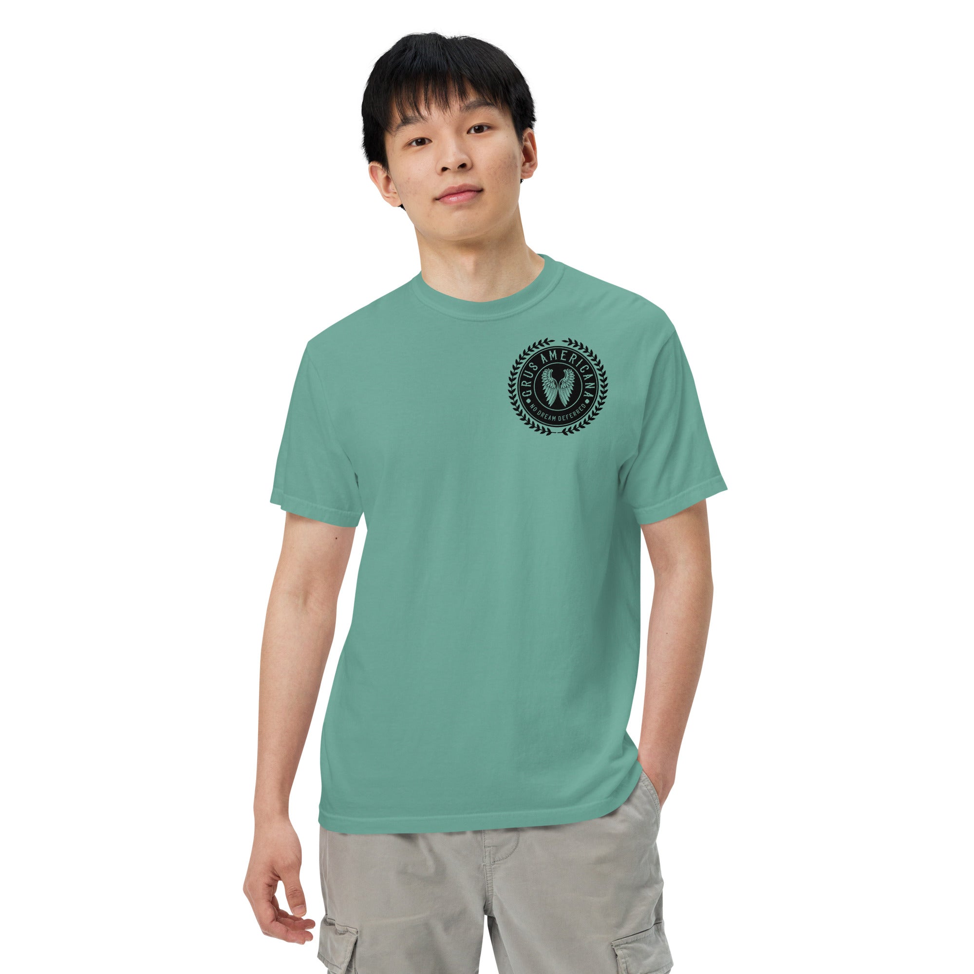 Men’s garment-dyed heavyweight t-shirt