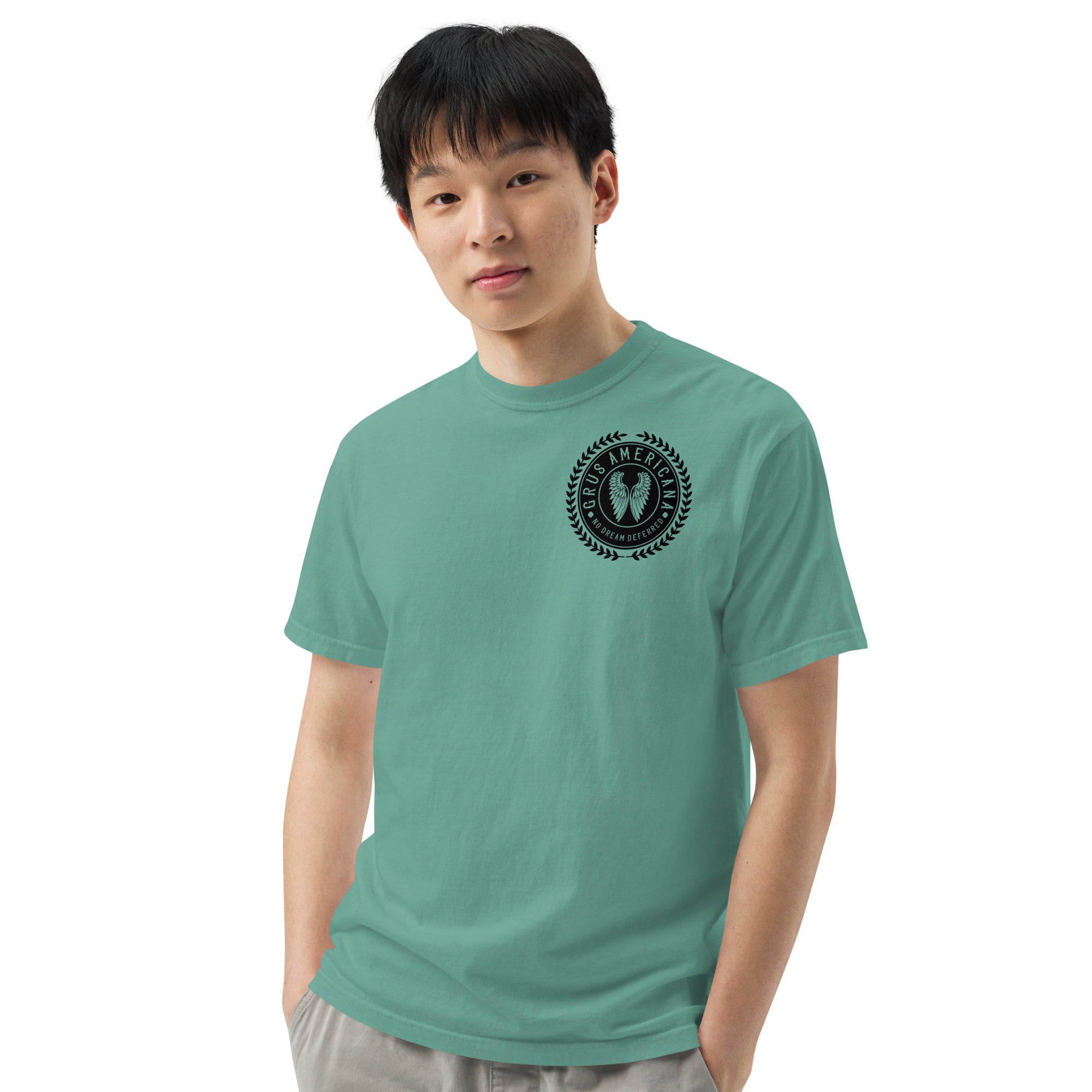 Men’s garment-dyed heavyweight t-shirt