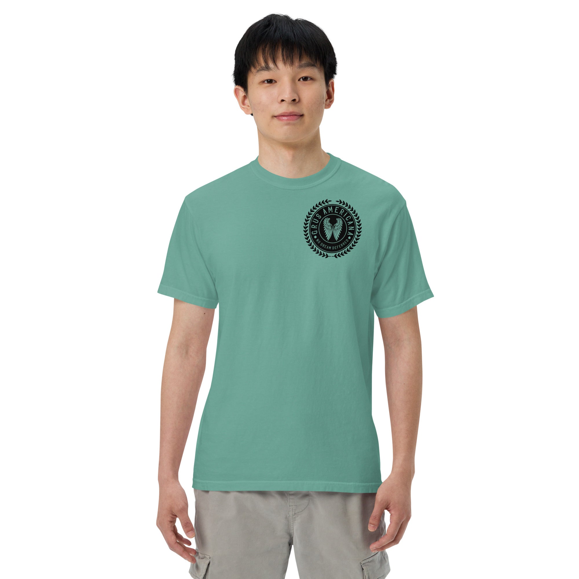 Men’s garment-dyed heavyweight t-shirt
