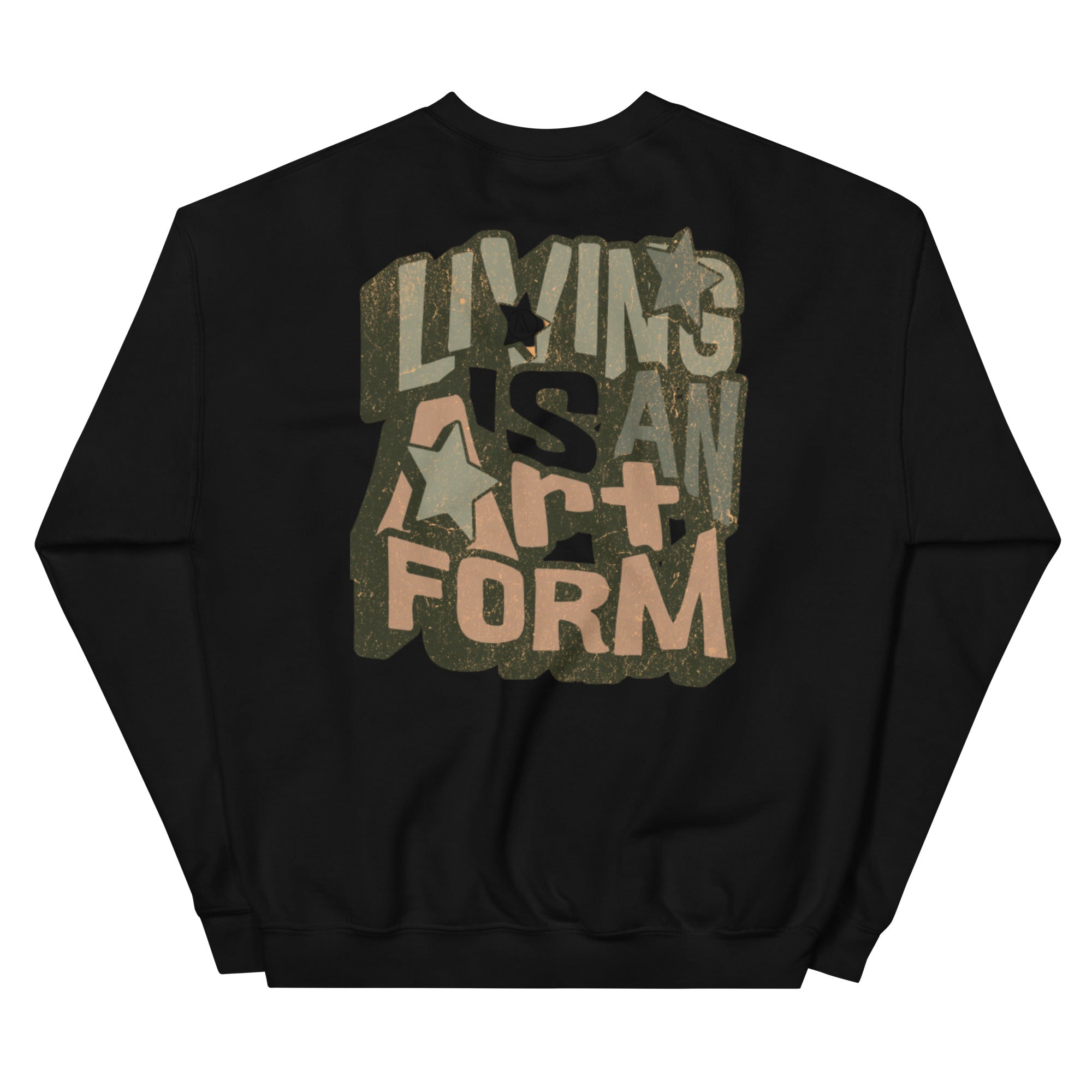 Living is an artform Sweatshirt