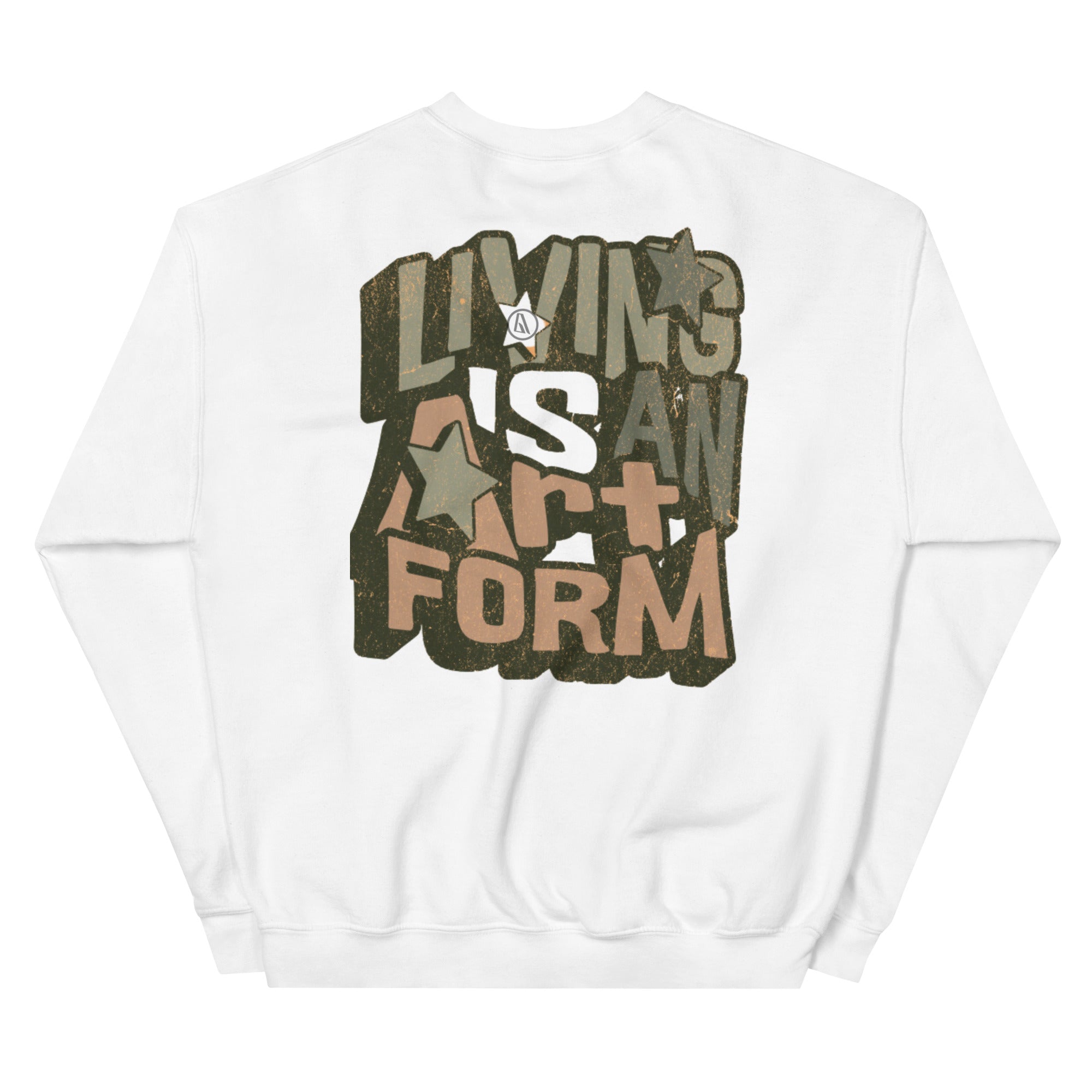 Living is an artform Sweatshirt
